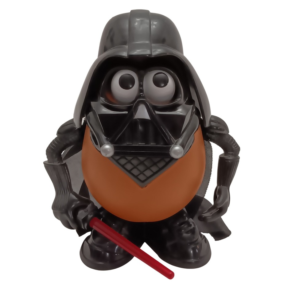 Playskool Star Wars Darth Tater Mr Potato Head Darth Vader Figure 2005 8 Inch